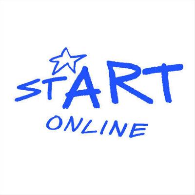 start online logo in blue
