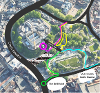 A map showing the extent of access changes in July 2025