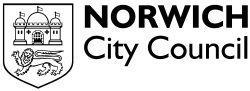 Norwich City Council black logo