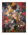 Garlands and Wreaths II, 2025, oil and acrylic spray paint on canvas